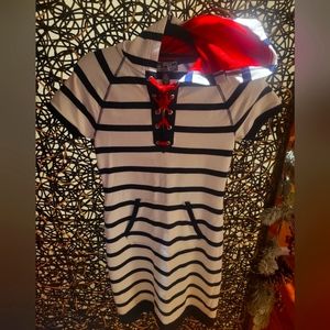 Nautical RL Hooded Sports Dress